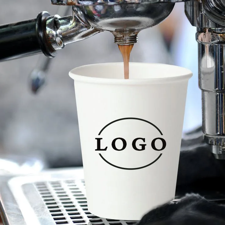 Custom disposable eco friendly printing 16oz 20oz Insulated Disposable Double Wall Coffee Paper Cup For Hot Drinks coffee shop