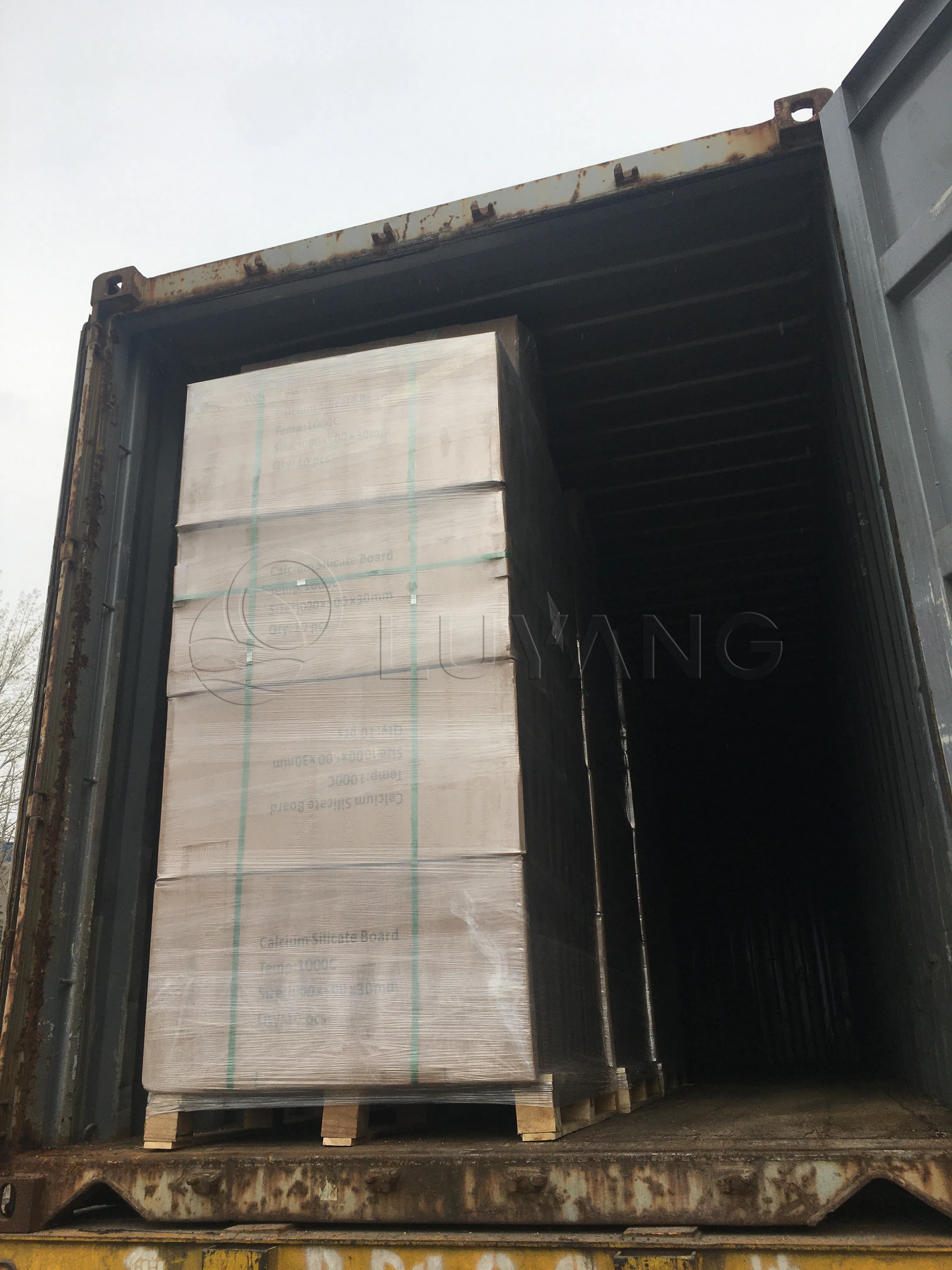  Высокопрочная 100% неасбестовая плита LUYANGWOOL силикат кальция по низкой