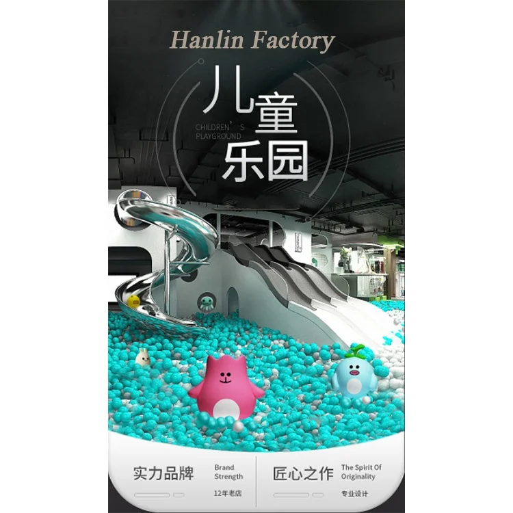Hanlin Design Customized Playground Soft Area Soft Activity Playground Commercial Soft Play for Kids