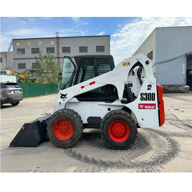Good Price S300 Bobcat skid steer wheel loader for sale Used Bobcat S185 S180 S18 S300 loader for sale