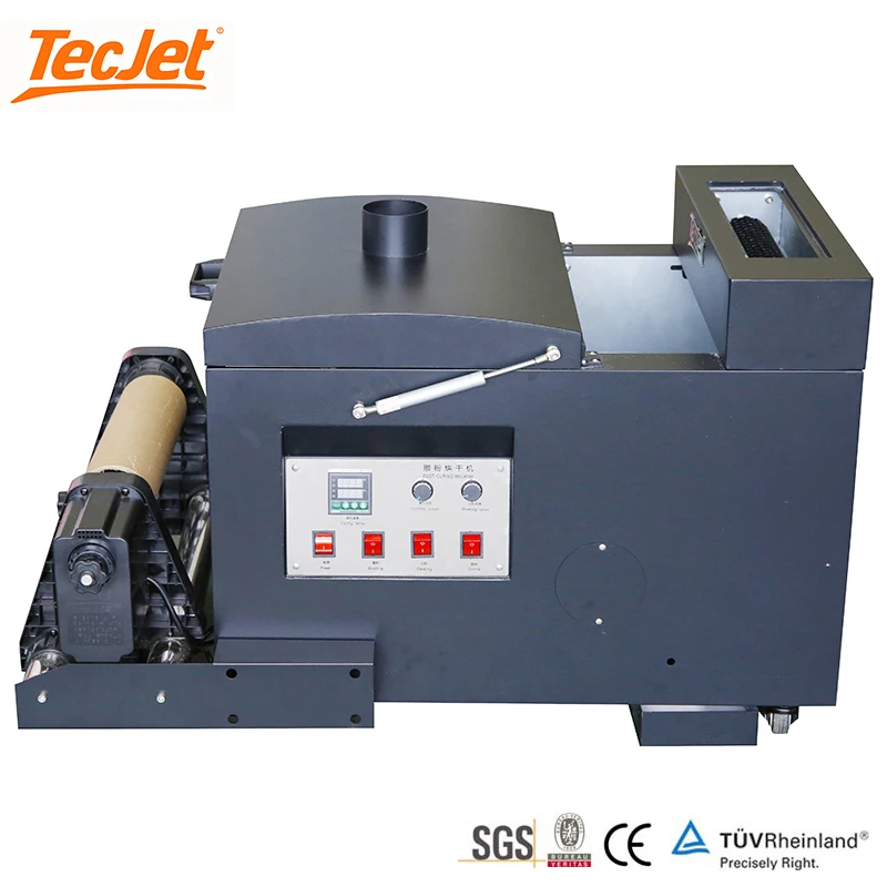 Commercial Multi-purpose Stir Auto Clean System Mini DTF Printers with Powder Shaking Machine for T-shirts Bags Sleeves