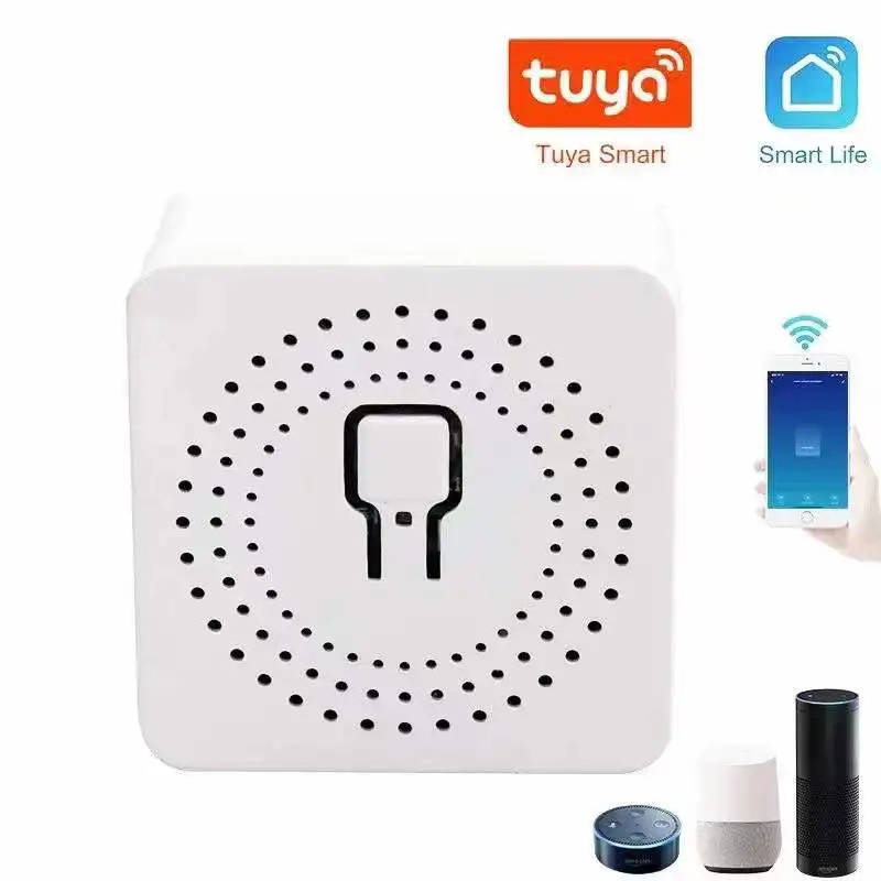 Tuya 1/2 Gang Zigbee Curtain Switch Module For Smart Home Google Home Alexa Wireless Voice Control Automation Module Breaker