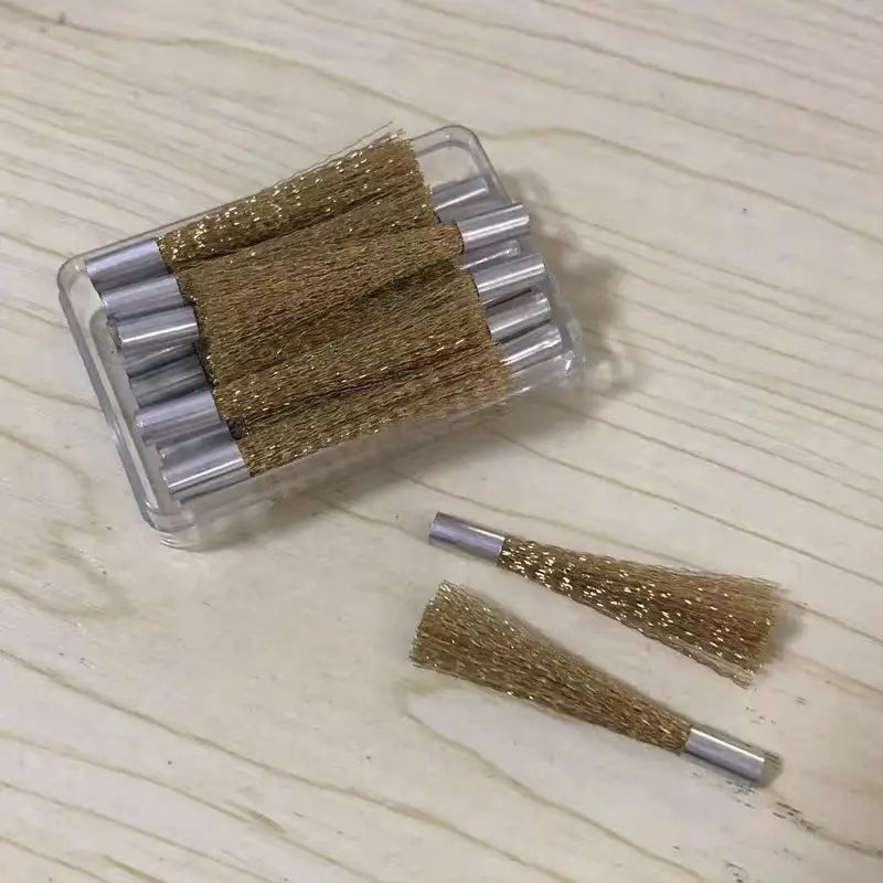 New style  Brass Wire end  Flux Brush   For Cleaning PCB Machine