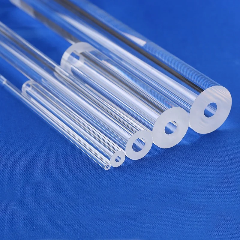 Устойчивый к высоким температурам силиконовый кварцевый стержень с одним отверстием высокотемпературный стеклянный
