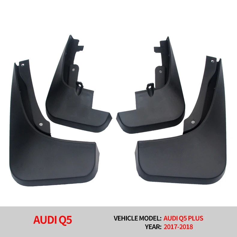 Car Fender For Audi Q5 2009-2016 Mud Flaps Q5 2017 With Wheel Lip Flare Mudguard Splash Guard