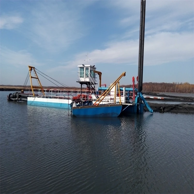 KEDA Dredging Equipment Sand Dredge Machine Cutter Suction Dredger For River Sea Port Construction