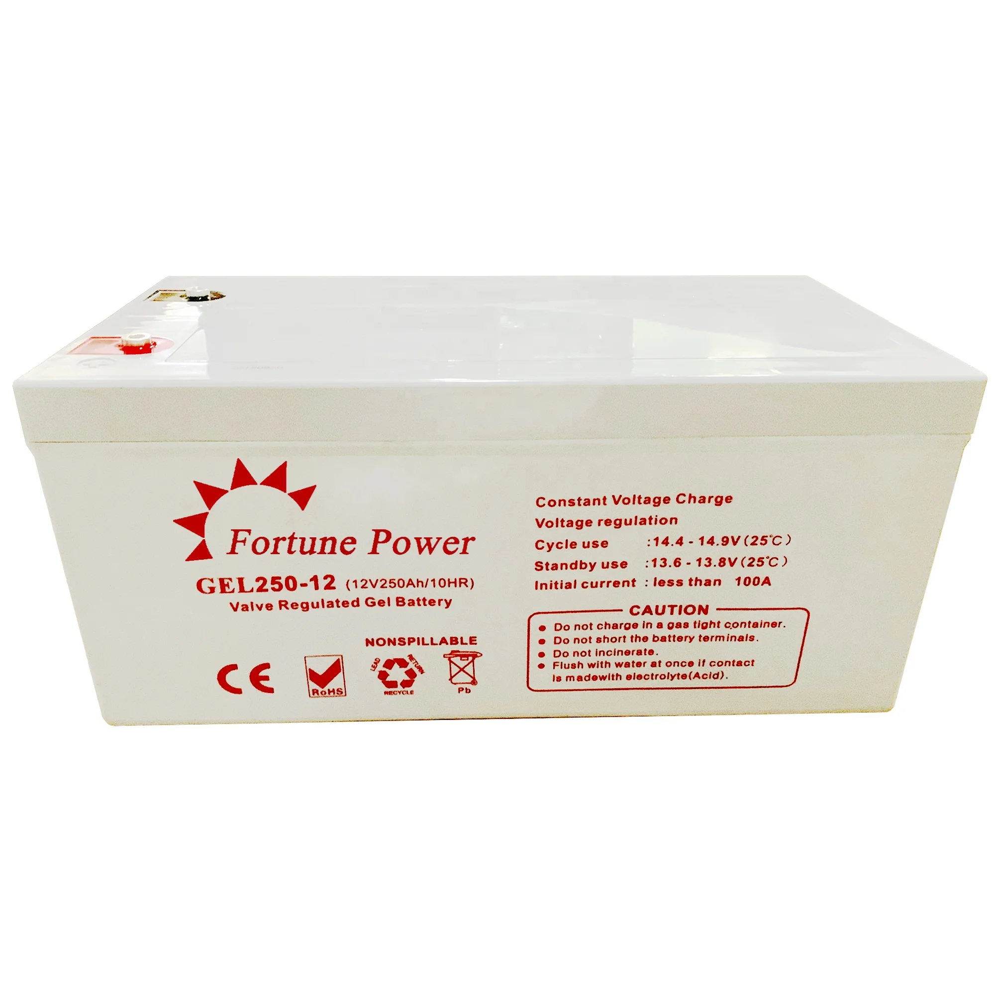 Gel Battery 12V 250AH Solar Home Use 12 Volt AGM Sealed Lead Acid Battery  cost of solar panels and battery storage