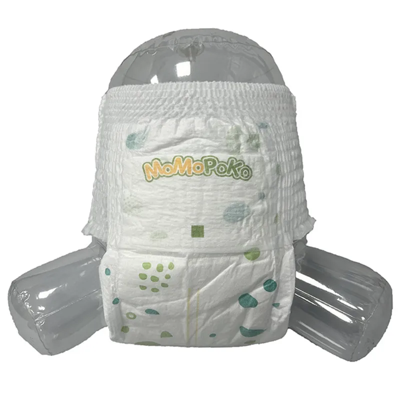 MOMOPOKO new series Economy style cheap price baby diaper pants thin style