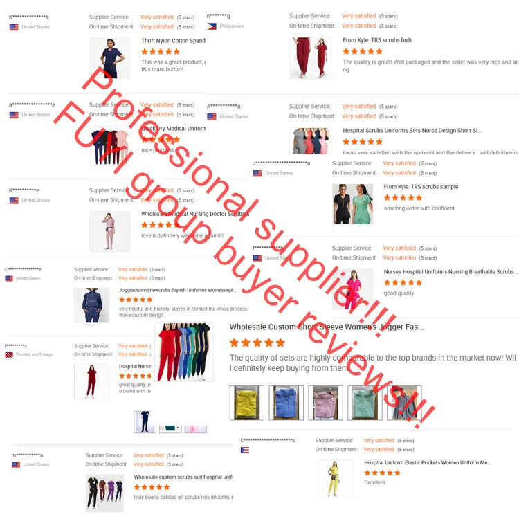 5 Pockets Modern Medical Women Hospital Uniforms Nurse Uniforms for Nurses Jogging Pants for Workwear