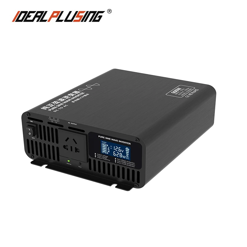 Factory production low price inverter 60v 220v 600w pure sine wave for Home entertainment electronic devices with CE