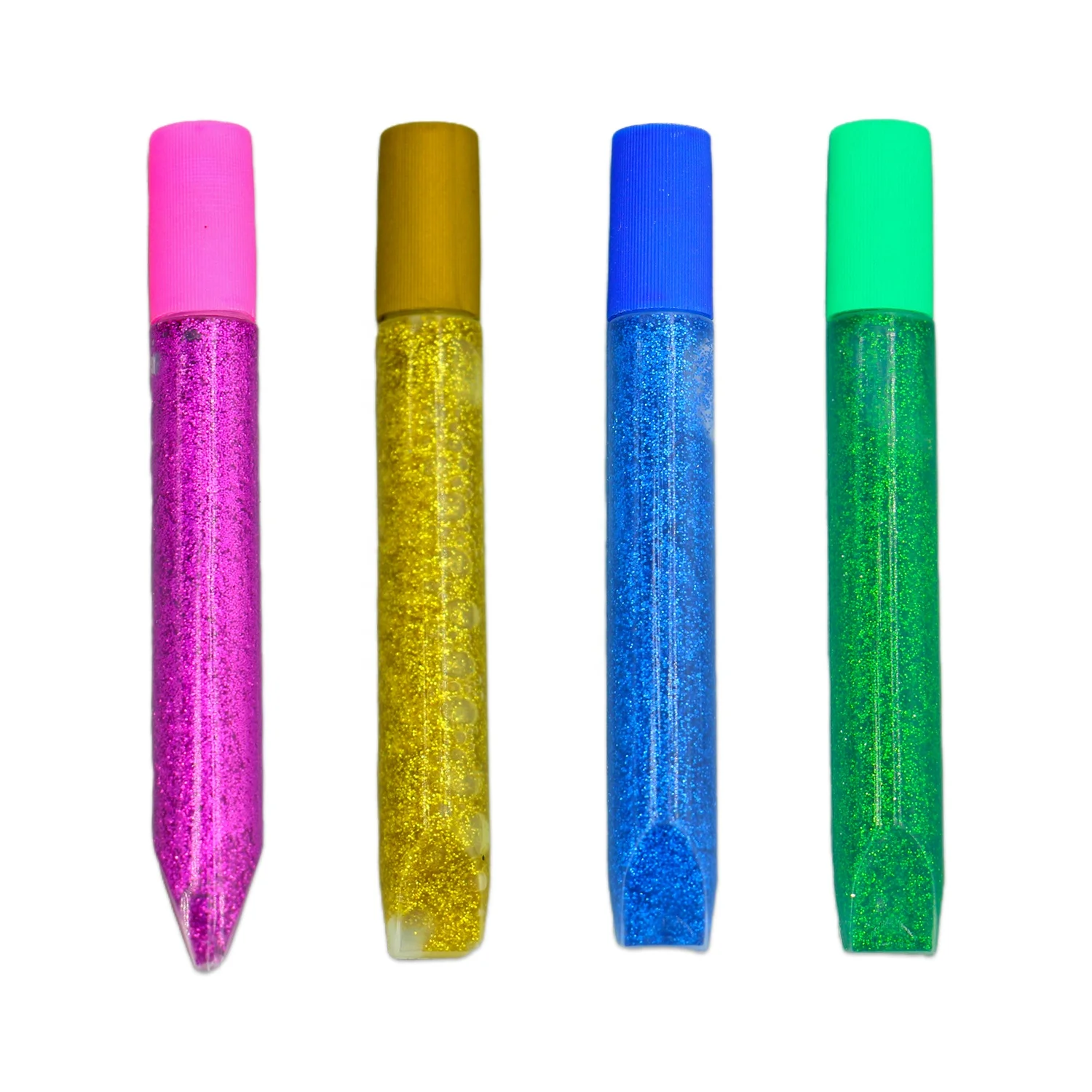New arrivals 3ml 6ml 15ml DIY craft glitter glue pen for kids art paper school home