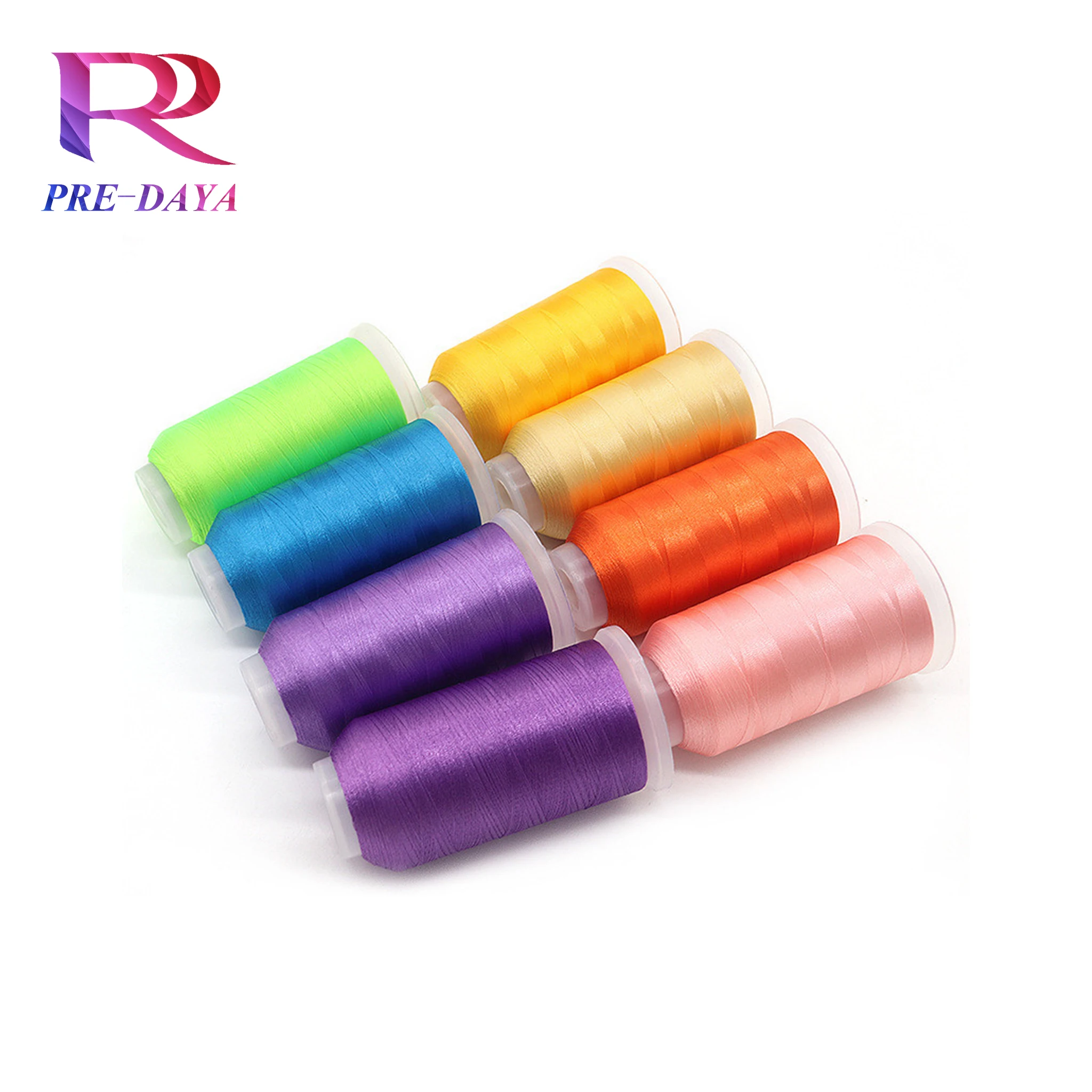 China Supply Polyester 100% Rayon OEM Thread 150D/2 Embroidery Sewing Bag Closing Thread