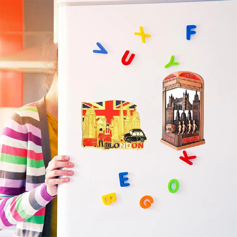 Personalized Custom Souvenir Refrigerator Magnets Fridge Imanes De Refrigerador Memo Note Metal Clip Resin Fridge Magnet