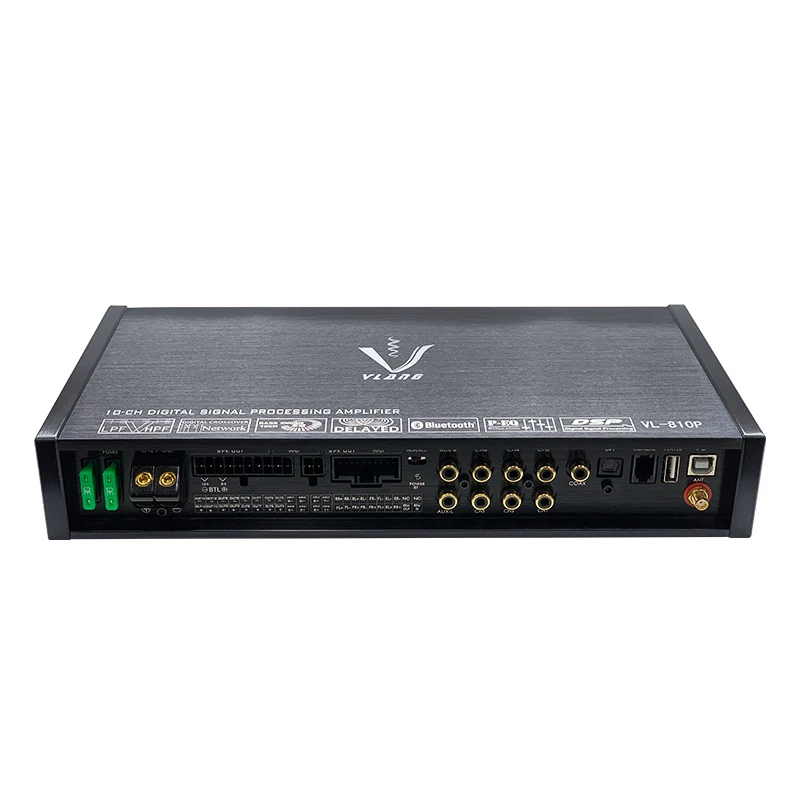 VLANG High Quality Factory Manufactures Professional Stereo Car DSP Power Amplifiers