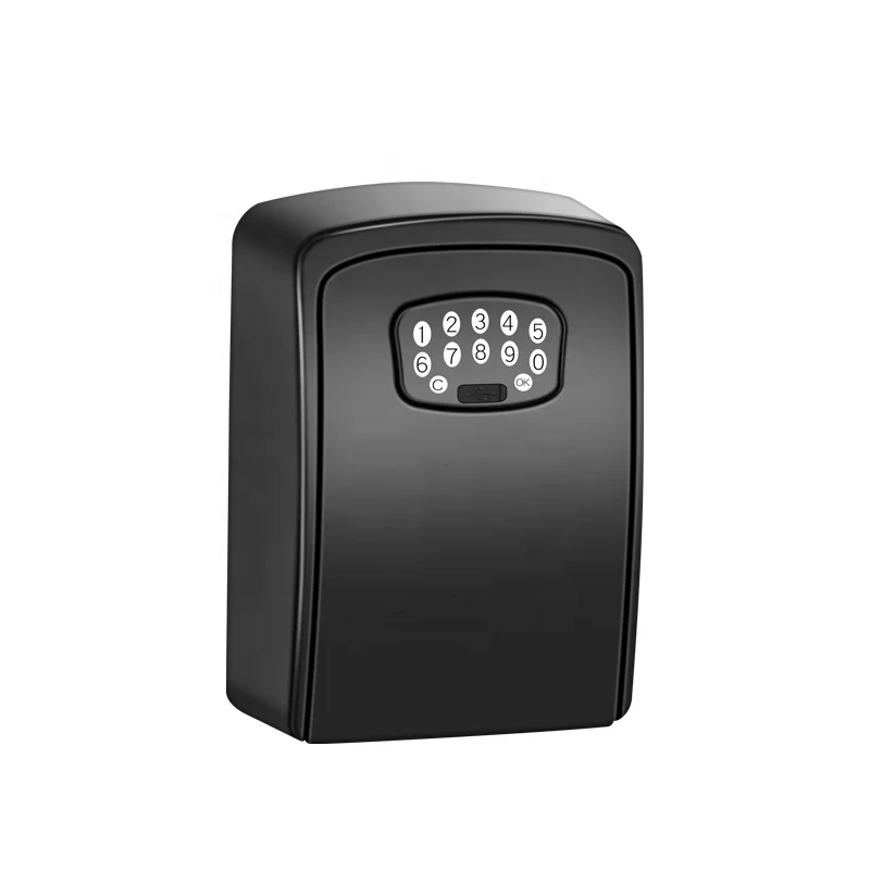 Smart key lock box APP password unlock wall mounted smart lock BOX02