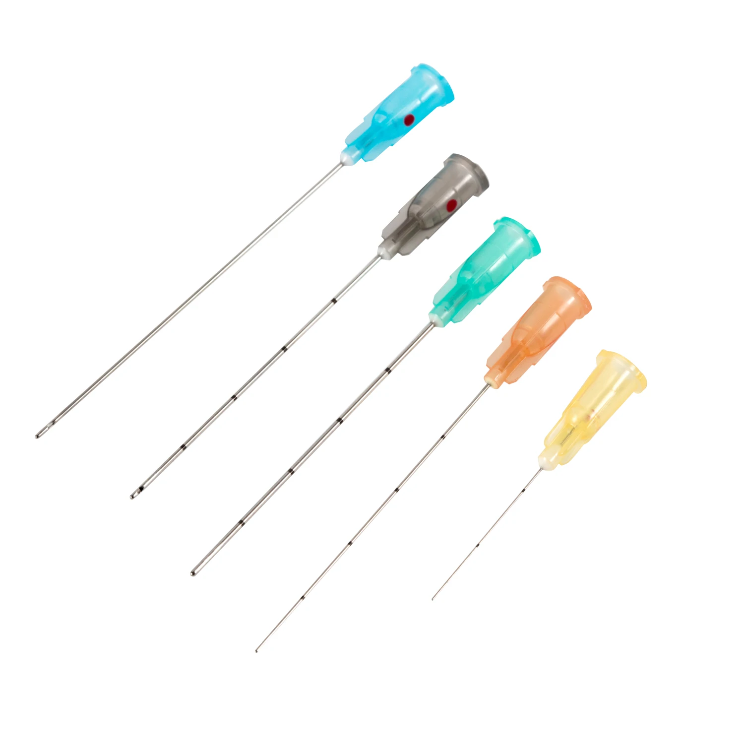 16G-30G Micro cannula for fillers with centimeter marks