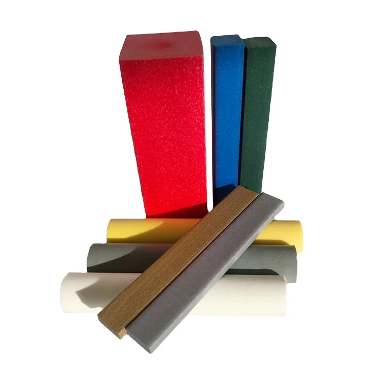 Экологически чистые пластиковые ограждения HDPE пластиковые стойки
