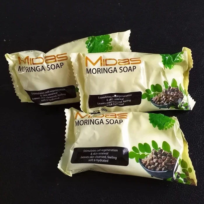 Отбеливающее мыло для кожи Moringa 100Grans отличного