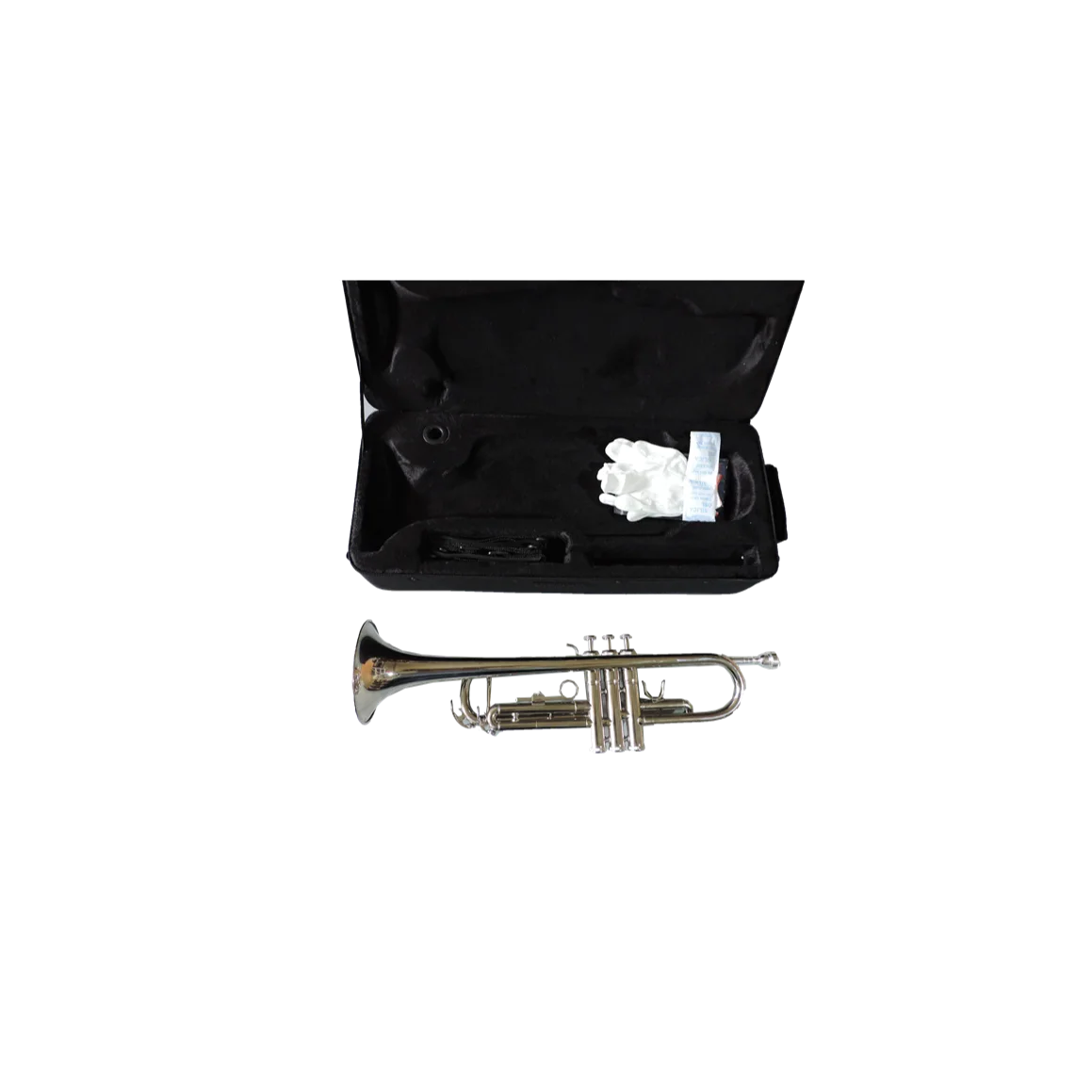 Promotional High Quality Adjustable Nickel Plated Bb Brass Yellow Bell Trumpet