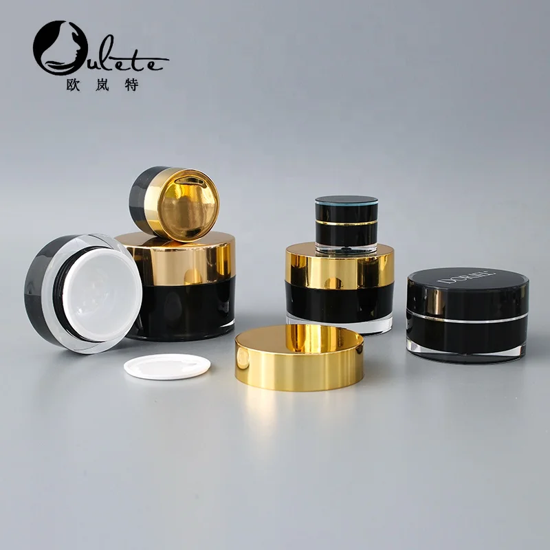 5 г 15 г 30 г 50 г матовый черный сделанный на заказ баночка для УФ-геля горячая Распродажа пустая банка для лака для ногтей