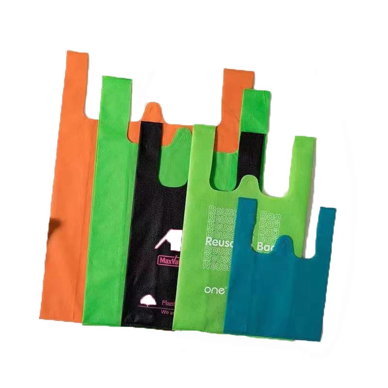 
Eco friendly non woven shopping bag foldable grocery shopping bag custom reusable shopping bags with logos 