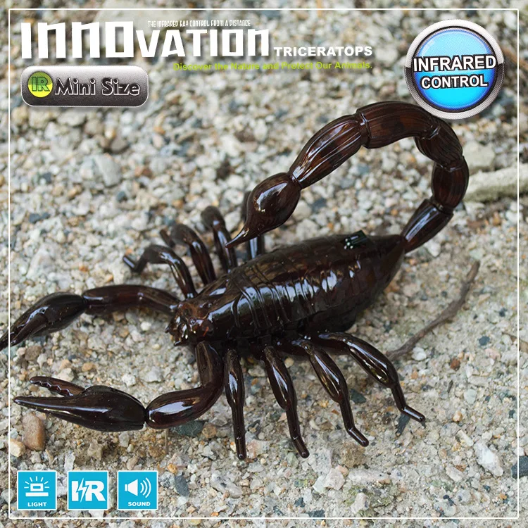 Party Favorite Scary Tricky Bugs Realistic Animal Model Insects Toy Remote Control Scorpion Novelty RC  Scorpion