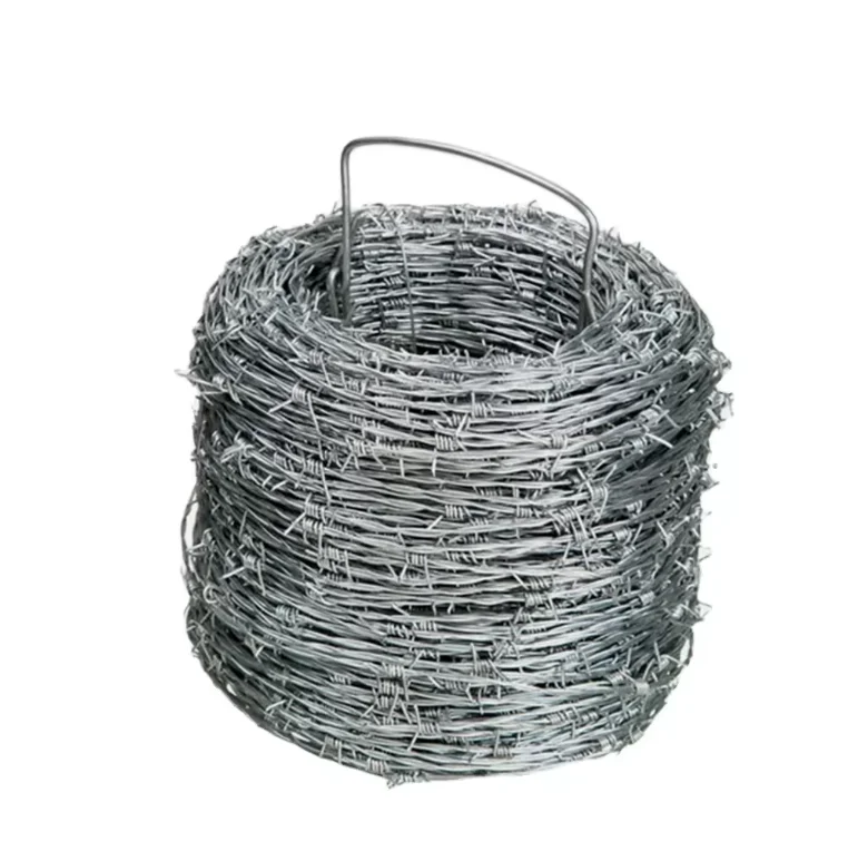 Security Anti-Climb Stainless Steel High Zinc Barbed Wire Single Galvanized Fence Rolls Barbed Wire