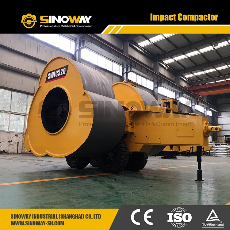 Good Price 3 sided 5 sided Impact Compactor Rollers for sale in Chile