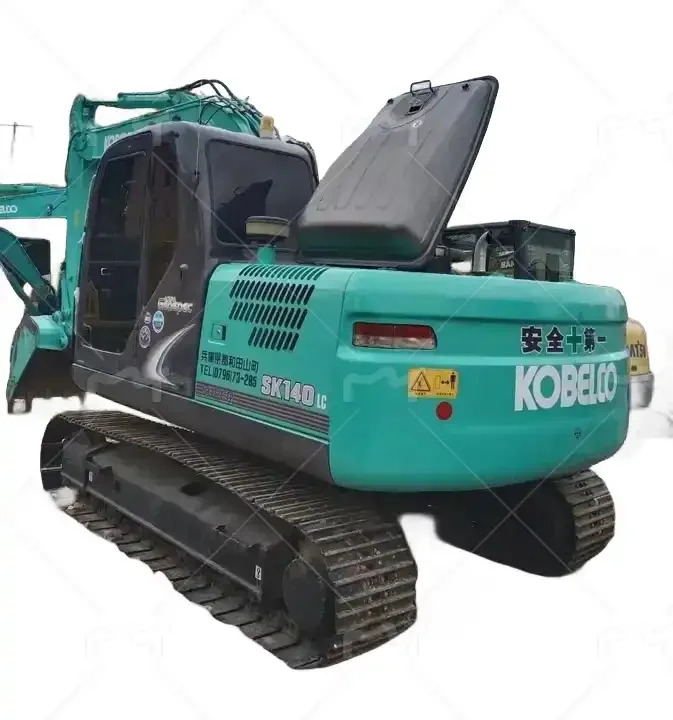 Оригинальный гусеничный экскаватор Kobelco 140 японского производства использованный SK55140 с двигателем сердечником и PLC для продажи
