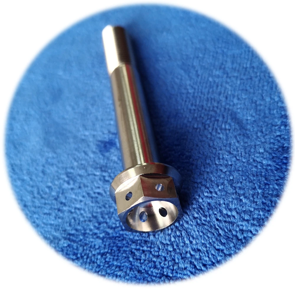 
Din 6921 M5 M6 M8 M10 Gr5 Titanium Flange Bolt For Motorcycle 