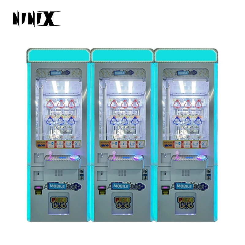 Coin Operated 9 Holes Golden Key Game Key Master Bill Acceptor Claw Machine Keymaster Vending Machine Claw Crane Machine