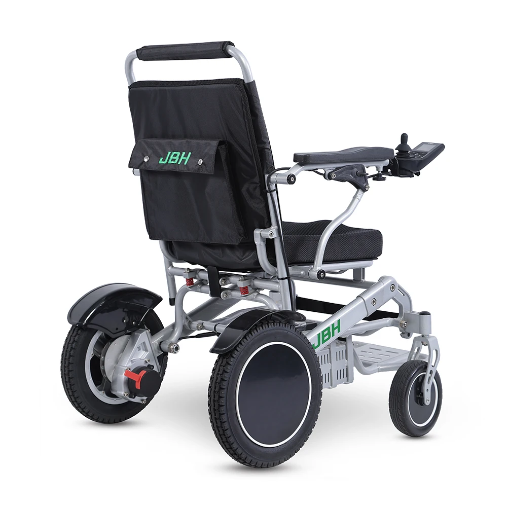 Aluminum Electric Wheelchair Lithium Battery Lightweight Electric Wheelchair for Elder Hot Sale Portable Folding Anhui 6 Km/h