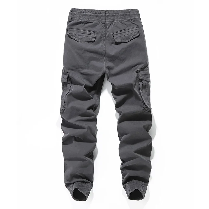 BAWANGCHENG new  design Breathable multi pocket garment dyeing  custom six pockets jogger pants mens  bermuda cargo pants
