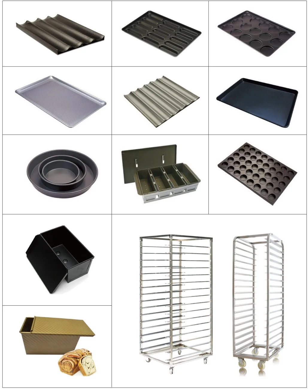 Hot sale non-stick cake mold aluminium baking tray baking supplies cake tray aluminum tray for baking