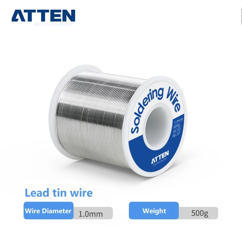 0.5mm/0.8mm/1.0mm 500g 63/37 Lead Tin Wire Flux-cored Wire Solder Wire