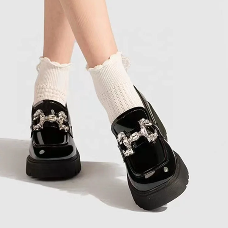 Оптовая продажа, алмазная пряжка, металлическая обувь, аксессуары для женщин, пряжка на заказ