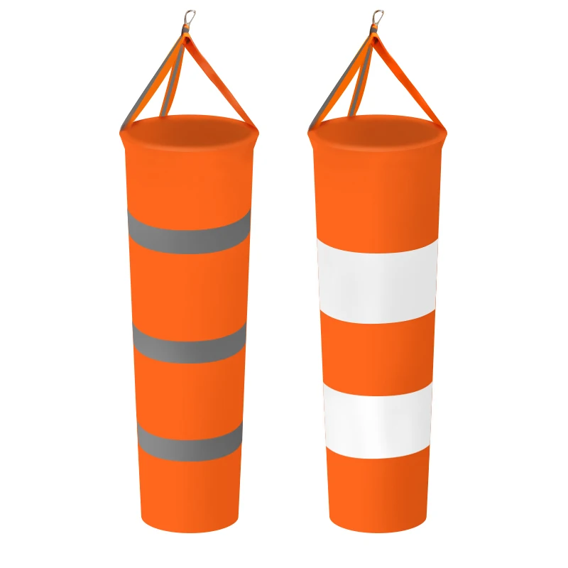 ZUJA Reflective Tape Oxford Fabric Windsock High Visibility Wind Cone