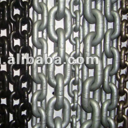 Thin iron link welded chains