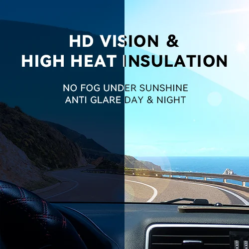 2Ply High Solar Control Papel Ahumado Nano Ceramic Film 99% UV Protection Auto Tint Film for Car Window 5% 30% 70% 80% VLT