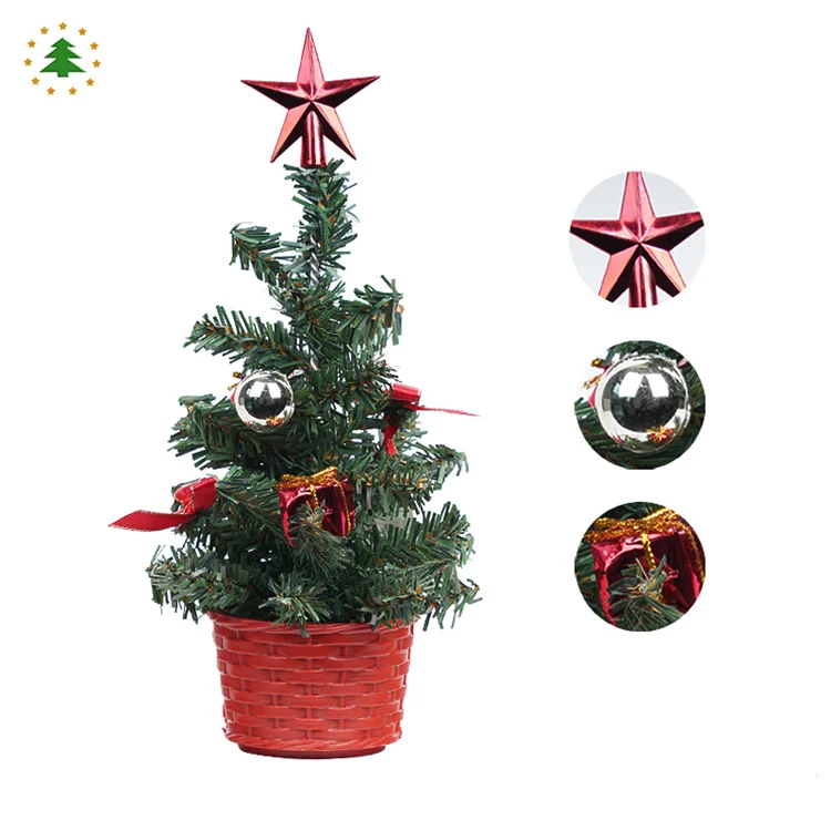 Factory wholesale custom RTS product 20cm luxury encryption premium christmas tree for sale