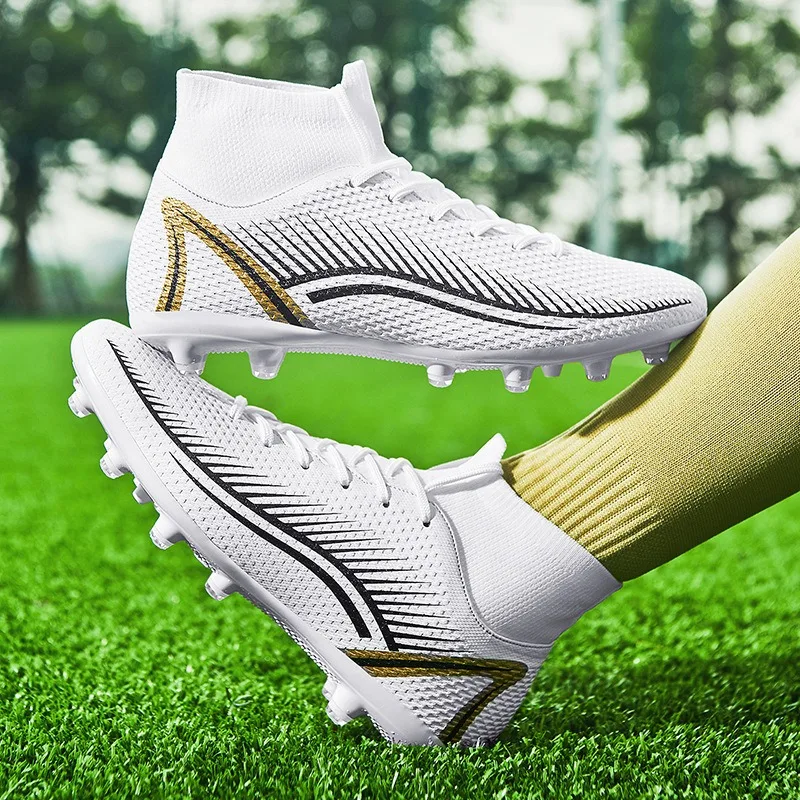 35-47 wholesale Top Quality Soccer Cleats Factory Cheap Trainers Sneakers For Men New Design Custom Football Boots Soccer Shoes