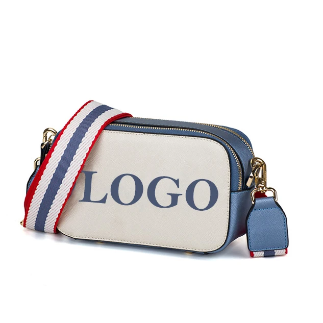 Custom Logo Brand Purse Handbags Pu Leather Mini Cross Bags Shoulder Cross Bags Women Handbags