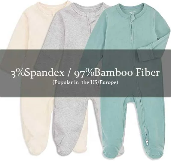 Bamboo Zipper newborn baby clothes bamboo baby clothes bodysuit jumpsuit  baby Pajamas romper onesie sleeper