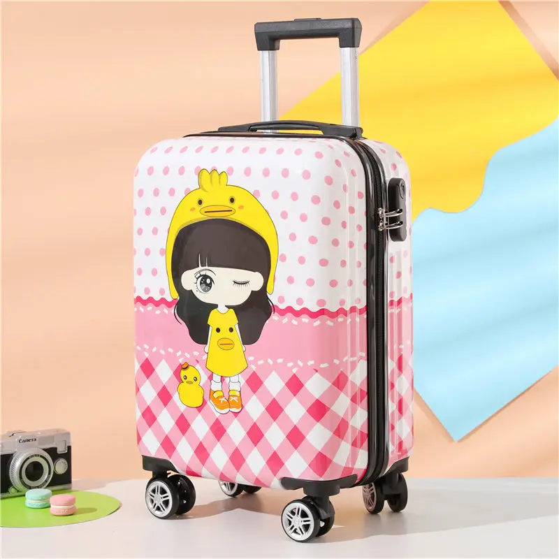 Factory Price Customize Travel Trolley Case Bag with ABS Hardshell Lightweight Carry On Suitcase Luggage set