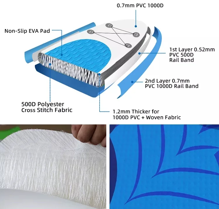 Sup Boards Wholesale Oem Wake Surfboard Surfing Inflatable Stand Up Paddle Board Surf Paddel Wakeboard Supboard Watersports Sub