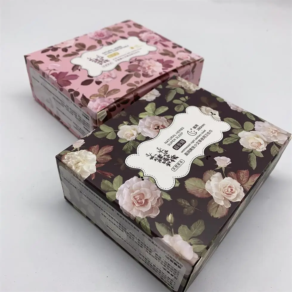 
Thick sanitary pad packaging organic sanitary pad in private label day use super dry sanitary pads women 