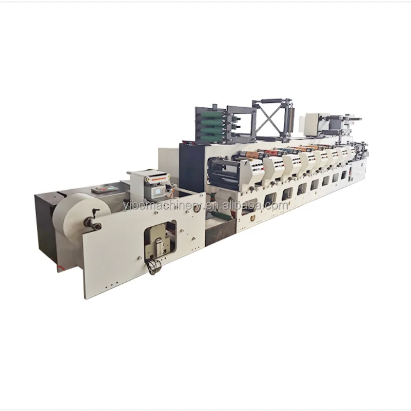 Narrow Web Label Flexo Printing Machine