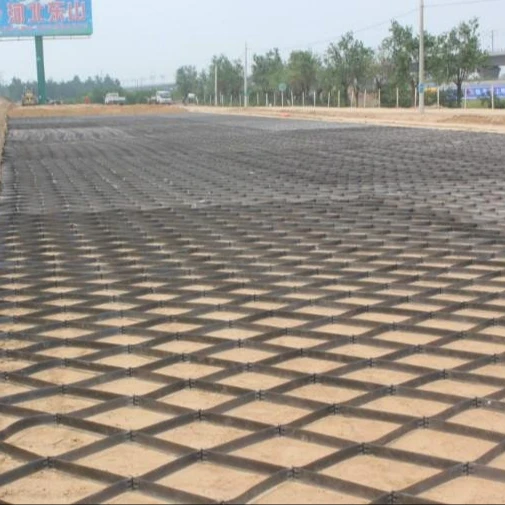 Китайская оптовая продажа Высокая стабильность базальтовое волокно армирующая сетка GeoGrid