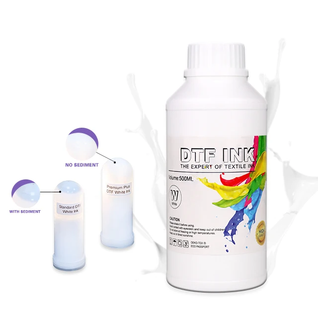 Dtf White Ink Refill Sediment Free High Quality Professional White Ink for DTF Printers