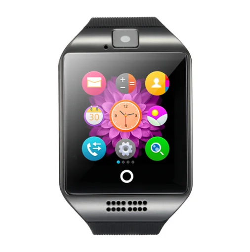 Mtk 6261d camera sim card phone smart watch q18